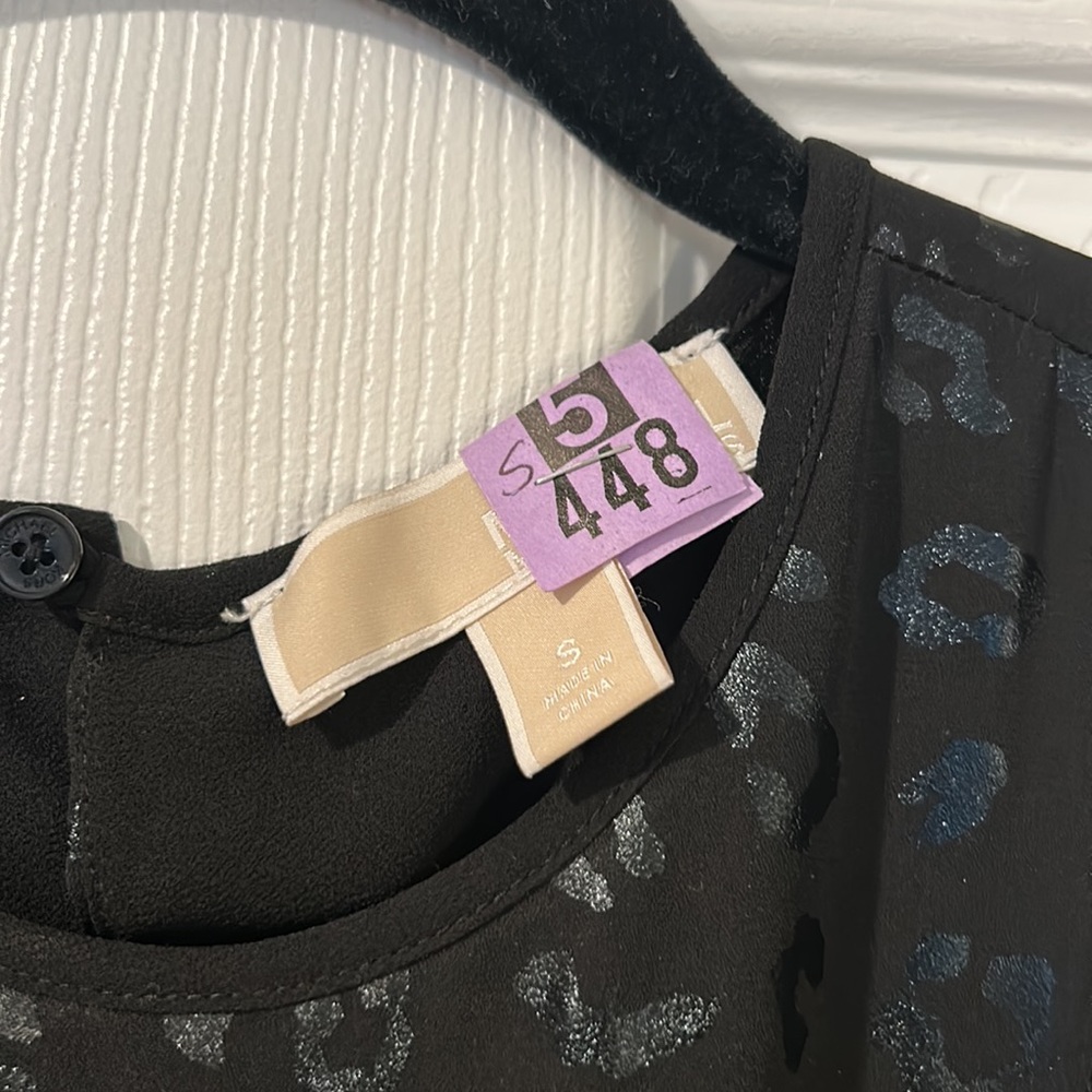 Michael Kors handkerchief hem leopard print dress! - Picture 9 of 10